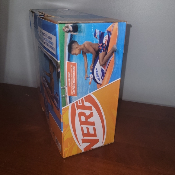 NERF Super Soaker Stormforce Ride-On Racer – Inflatable Pool Float - New - Picture 5 of 7